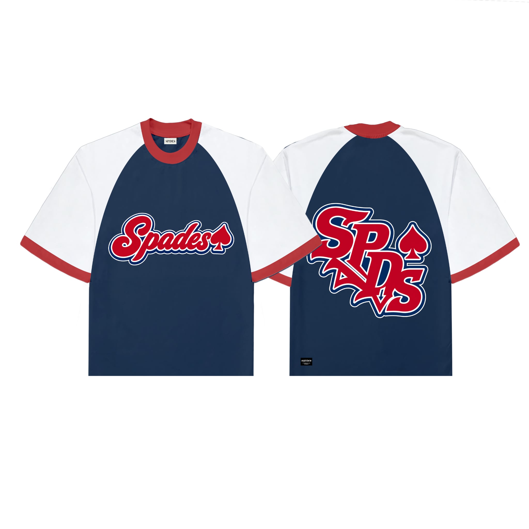 Spades Varsity Ace Boxy Crop Tee